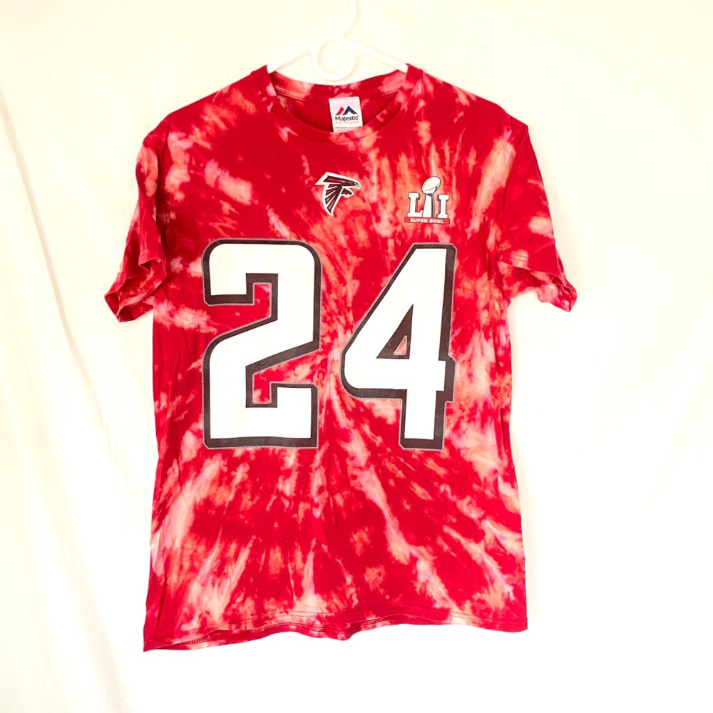 Custom dyed Atlanta Falcons T-shirt